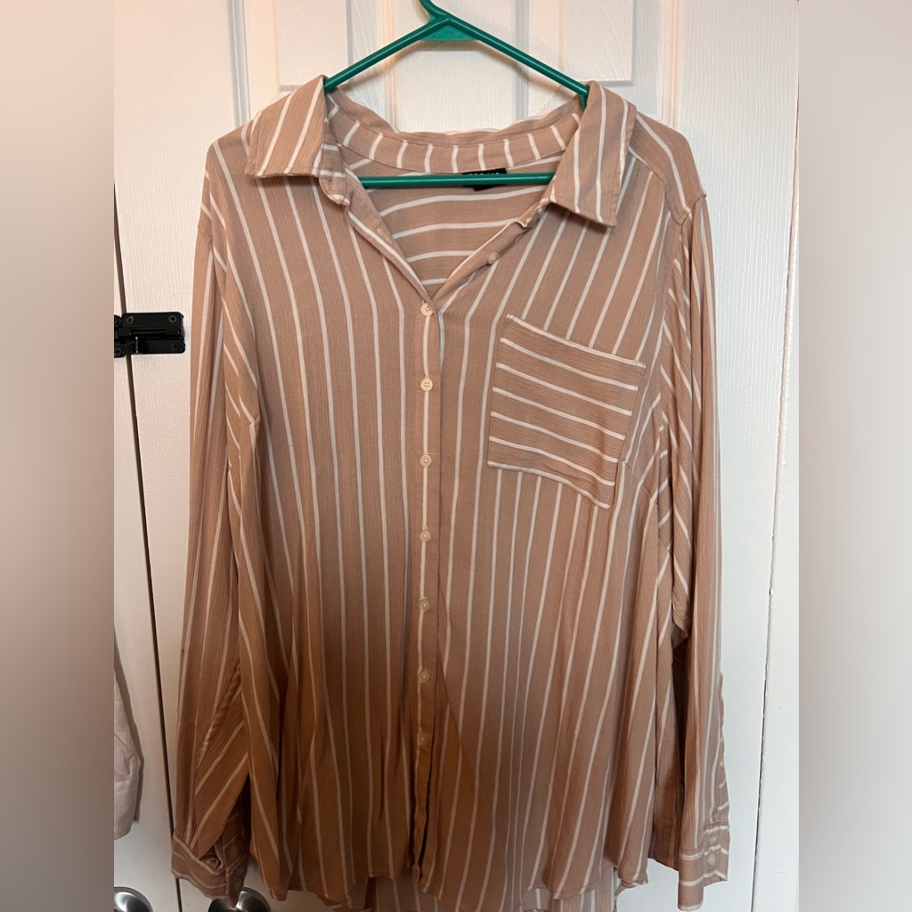 Torrid Button Down Blouse